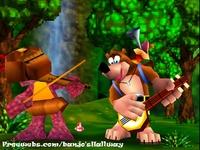 une photo d'Ã©cran de Banjo-Kazooie sur Nintendo 64
